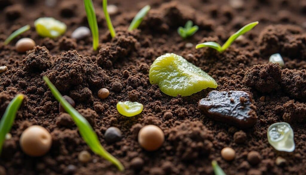 Quel est l’effet du plastique dans le compost sur la qualité du sol ?