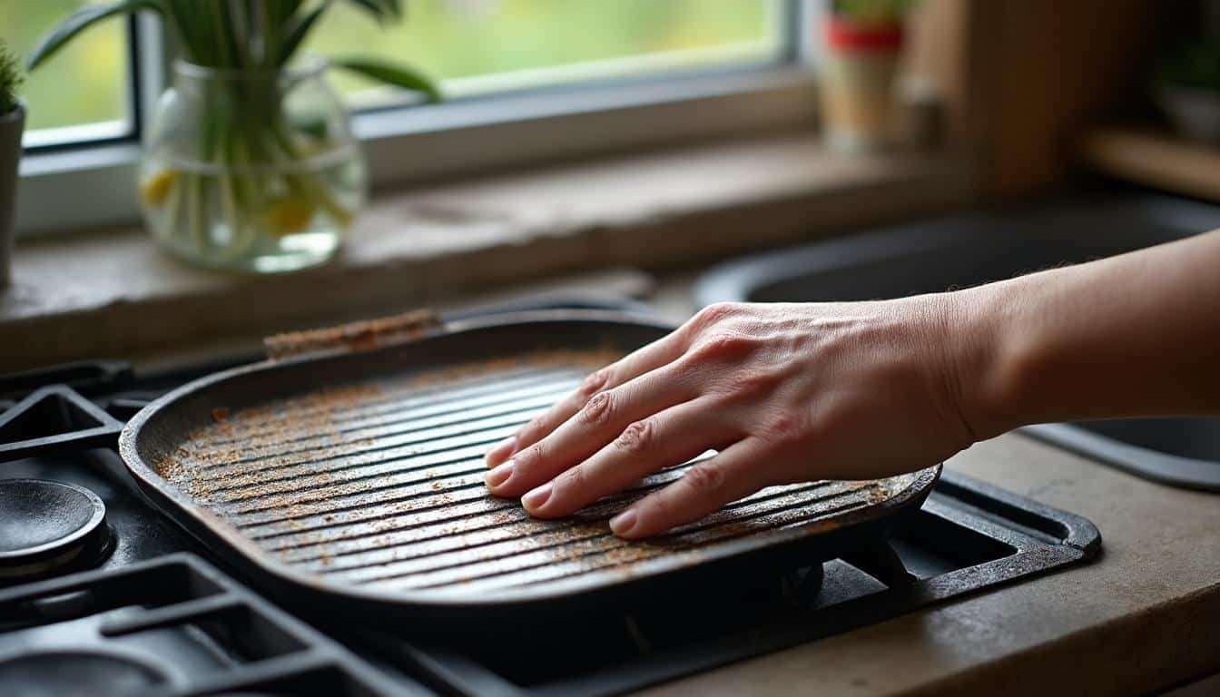 Pourquoi choisir un grattoir pour le nettoyage des plaques de cuisson incrustées