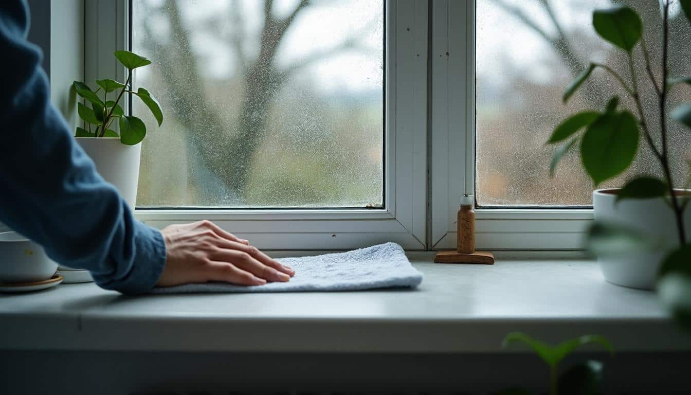 Comment utiliser un grattoir pour le nettoyage des vitres intérieures de la maison