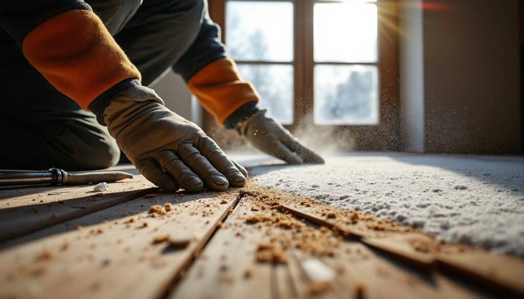 Les économies de chauffage en hiver grâce à l'isolation du plancher