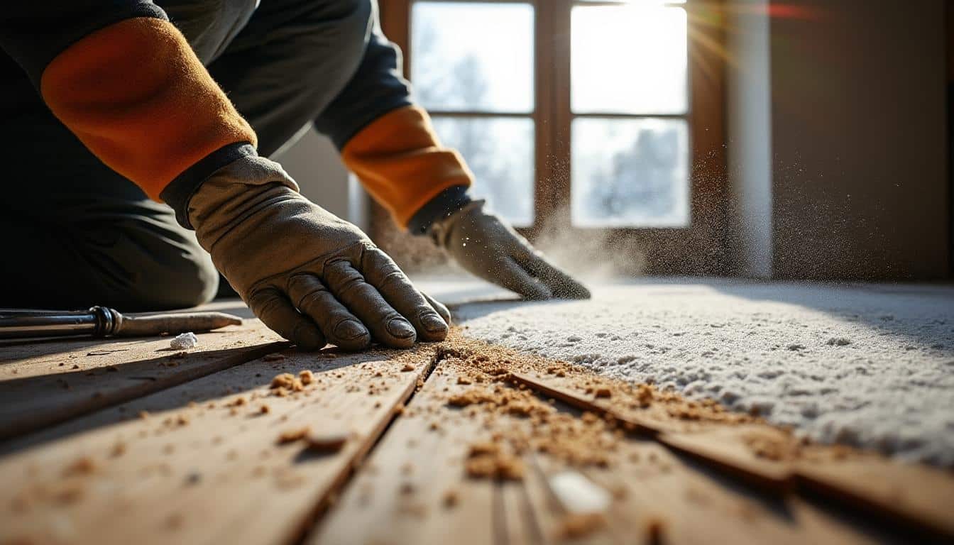 Les économies de chauffage en hiver grâce à l'isolation du plancher