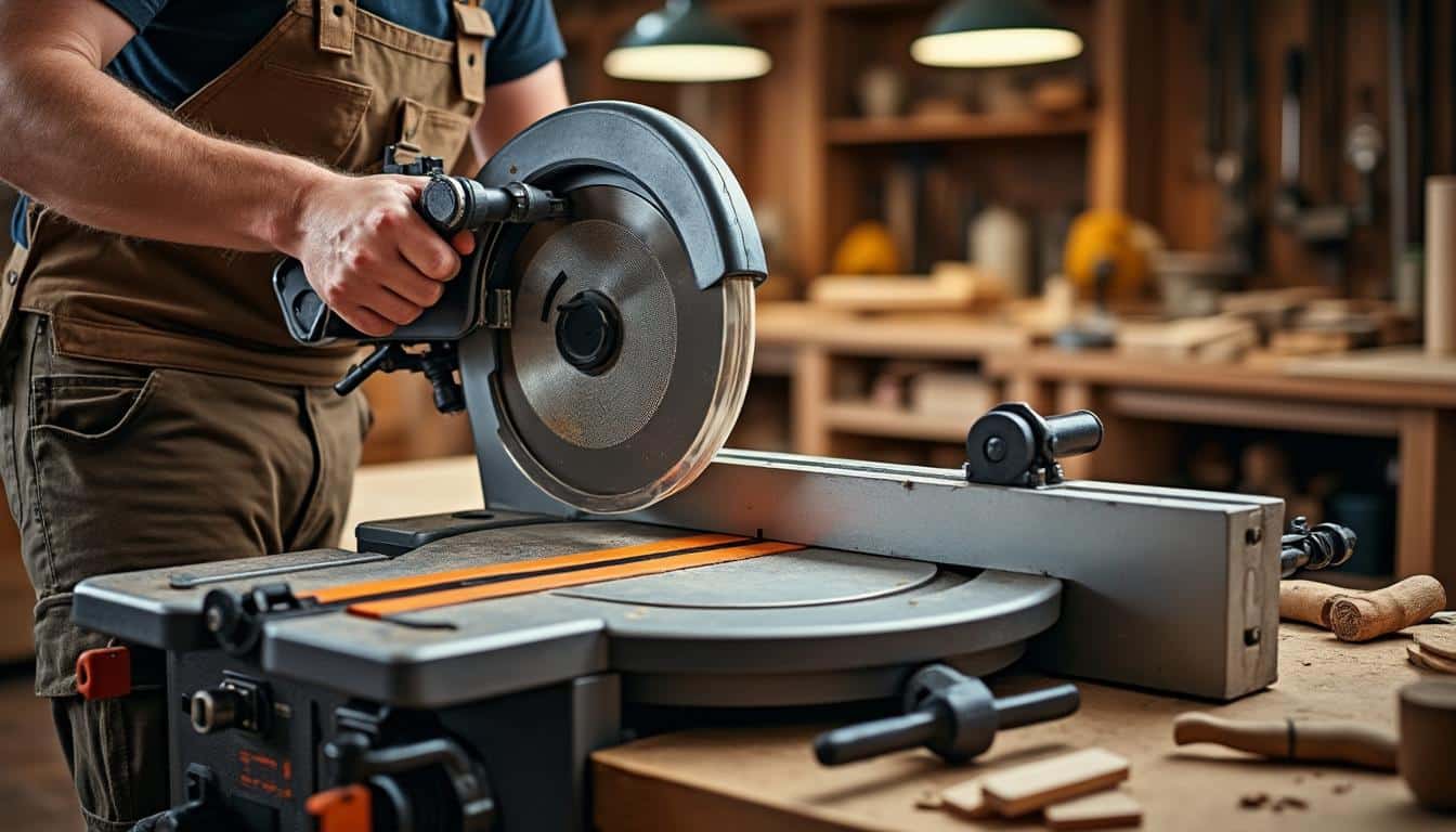 Illustration: Comprendre la scie à onglet radiale Parkside : définition et particularités