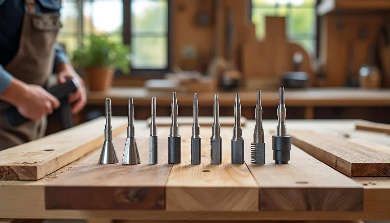 Illustration: Les différentes scies cloches conçues pour le bois : matériaux et tailles