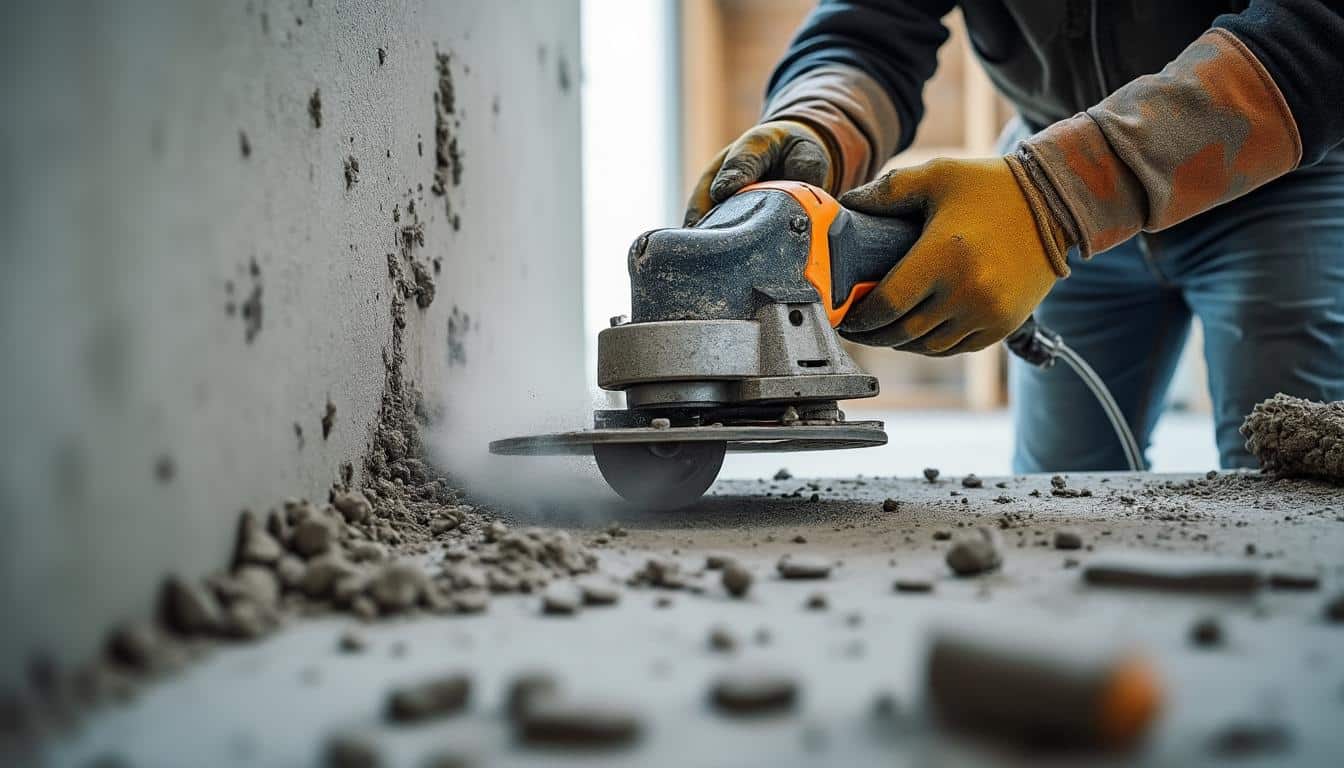 Illustration: Comprendre la scie cloche en béton : définition et caractéristiques essentielles
