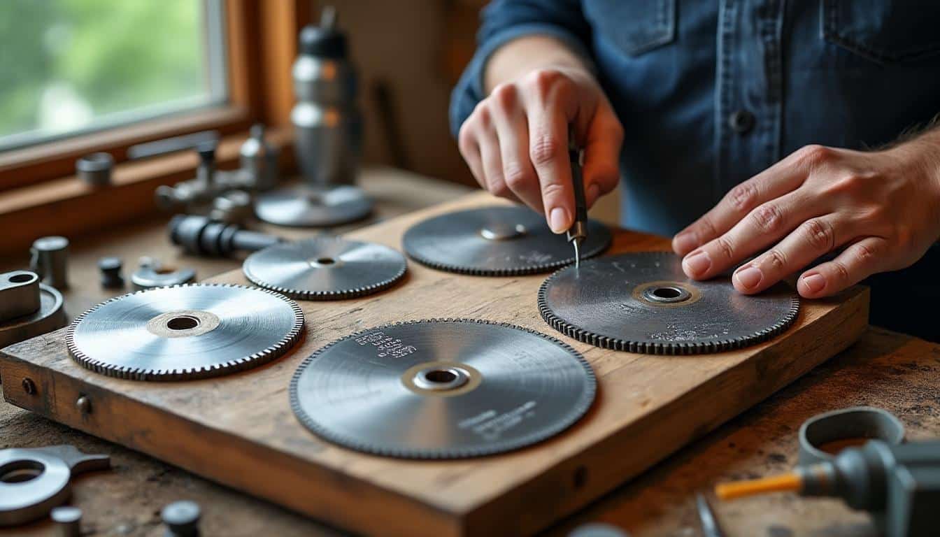 Illustration: Comment choisir le disque adapté pour scier le bois avec une scie circulaire ?