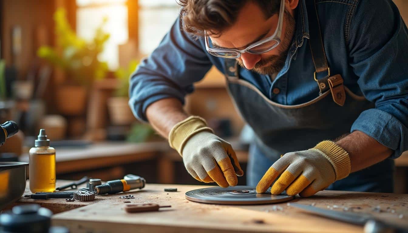 Illustration: Les bonnes pratiques pour utiliser et entretenir un disque pour scie circulaire bois en toute sécurité