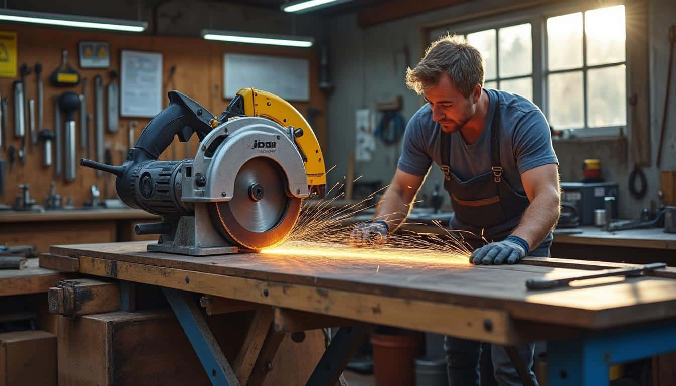 Illustration: Les caractéristiques techniques clés pour bien choisir sa scie à métaux circulaire