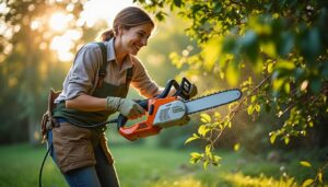 Stihl scie de jardin à batterie : performance et maniabilité