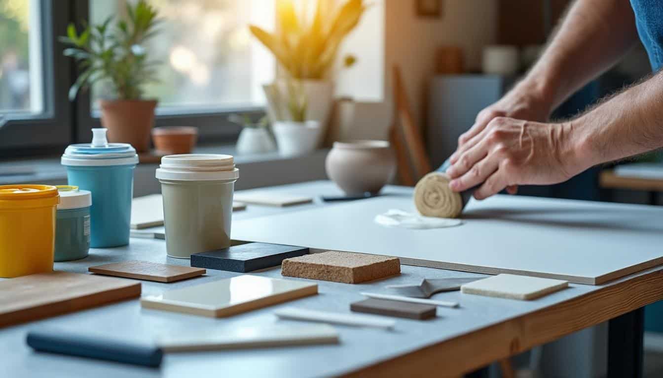 Illustration: Comprendre le mastic et ses différents types selon les supports