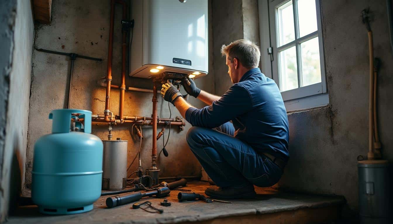 Chaudière gaz et ballon d’eau chaude : confort et économies optimisés