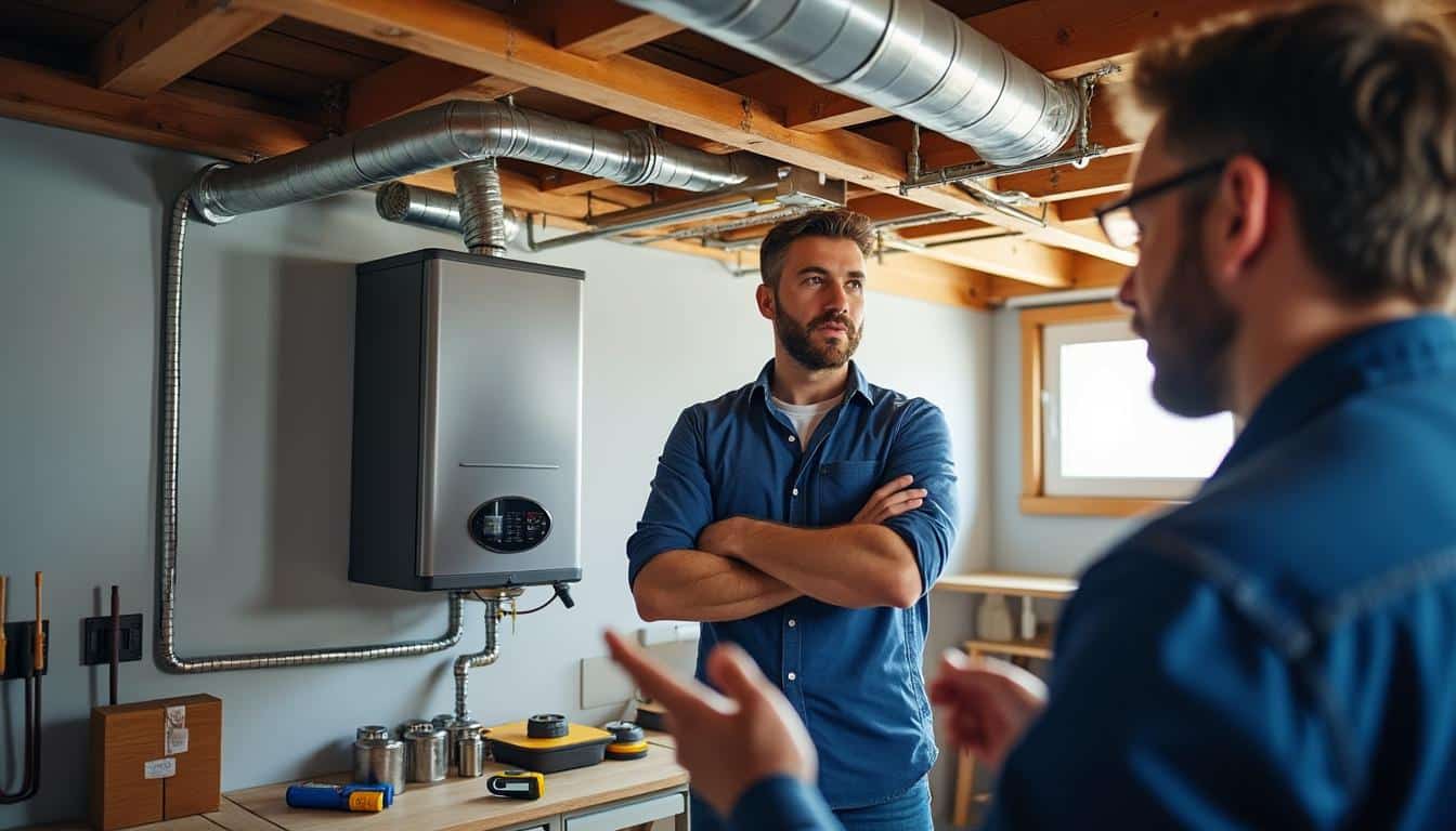 Illustration: Découvrir le fonctionnement et les modèles des chaudières à gaz avec ventilation intégrée
