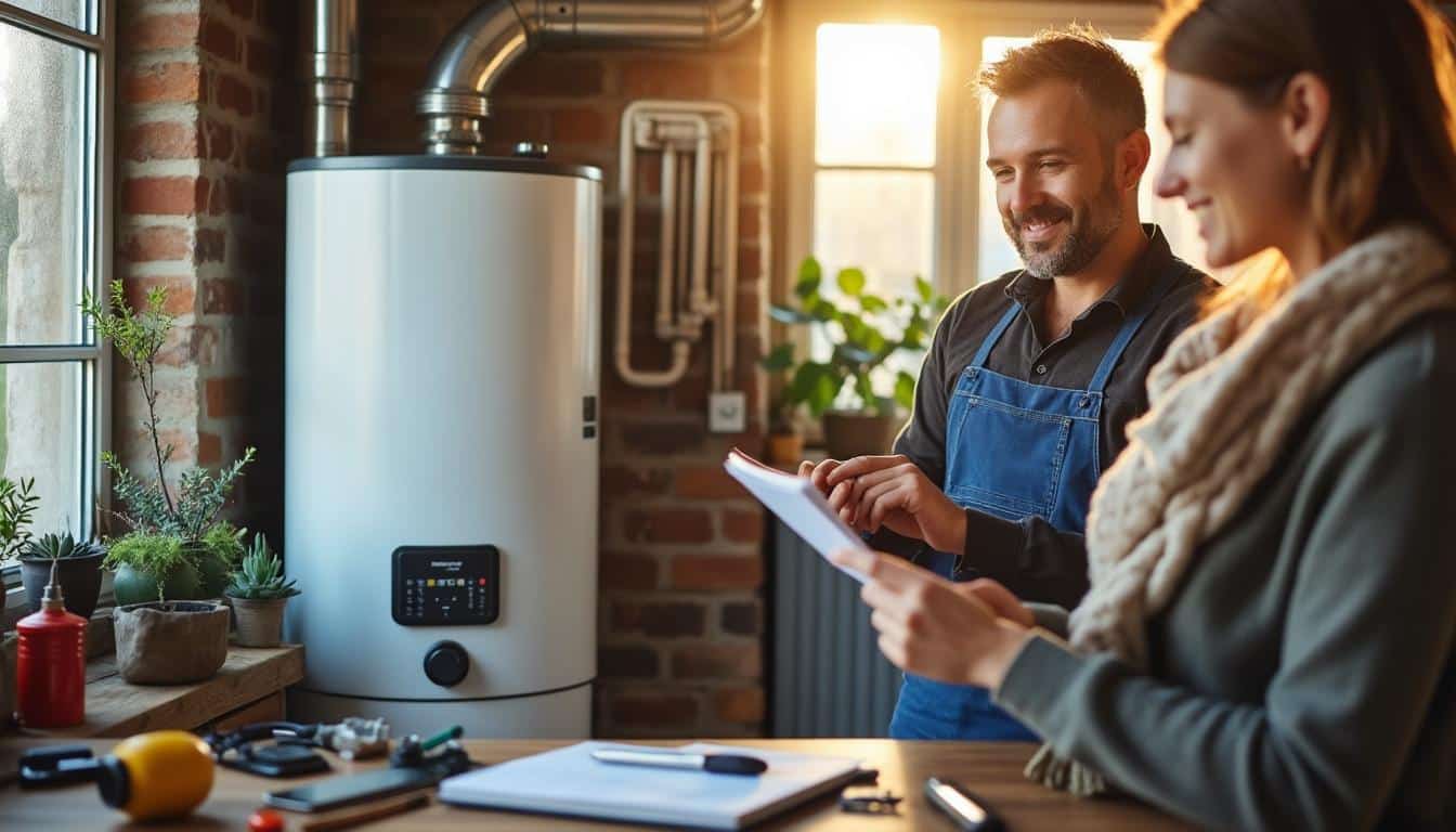Illustration: Pourquoi opter pour une chaudière gaz au sol signée De Dietrich ?