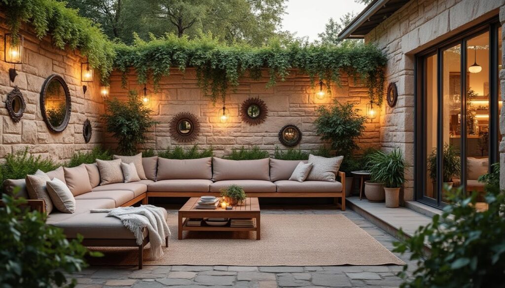 Décoration murale pour jardin : guide complet pour un extérieur sublimé
