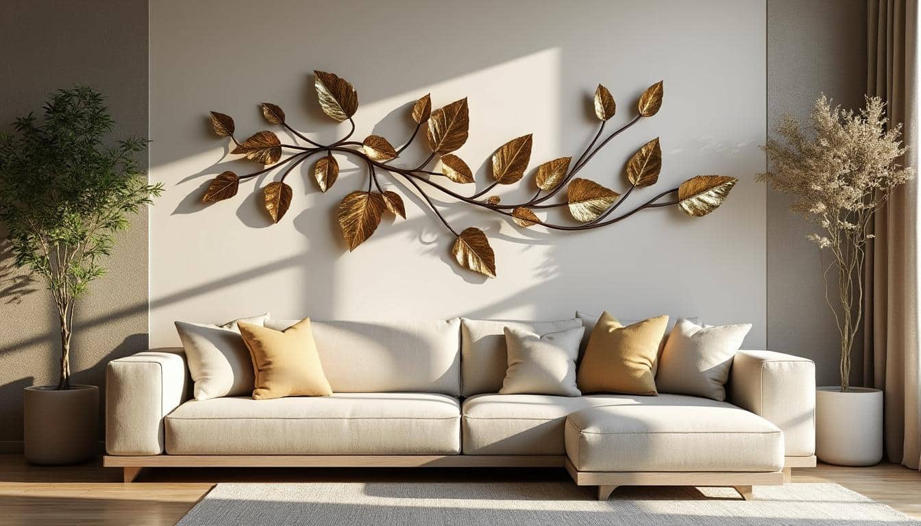 Décors muraux en métal : élégance et style pour votre intérieur