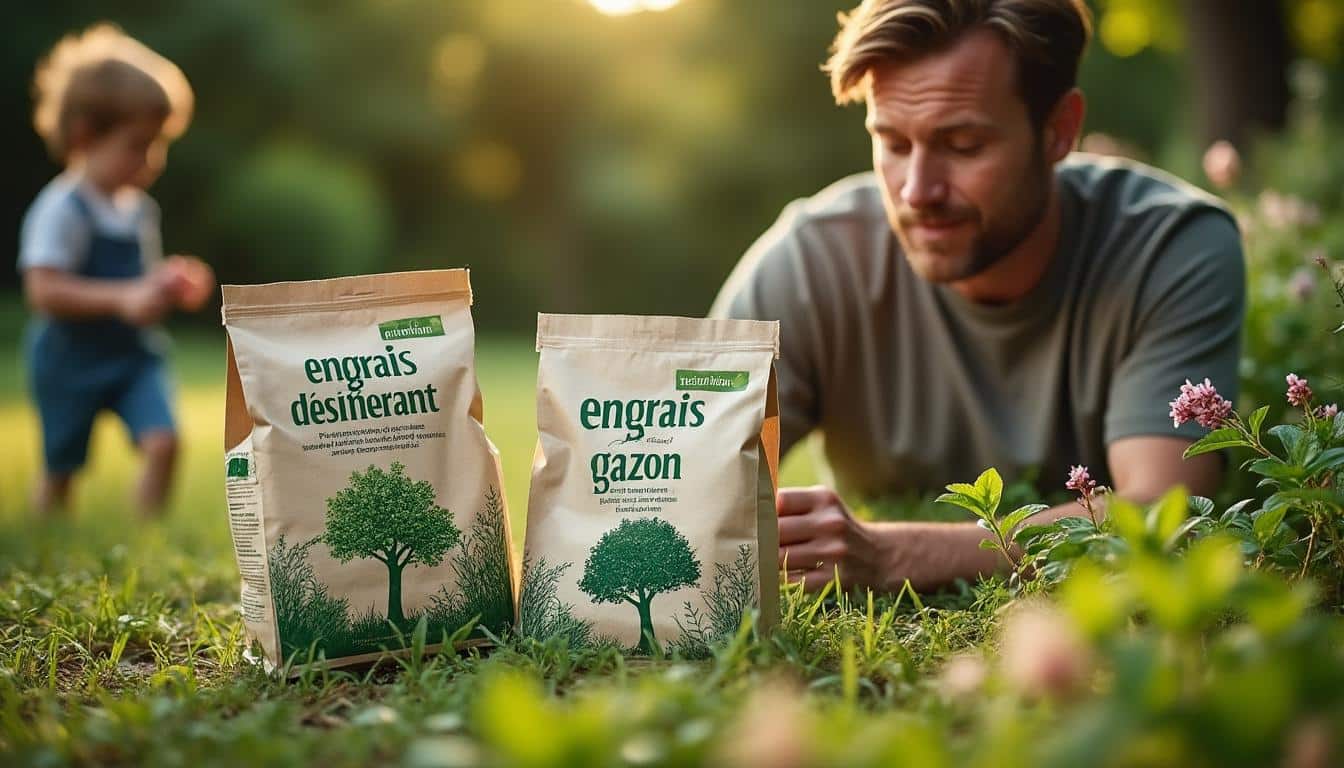 Illustration: Comment choisir le meilleur engrai désherbant pour votre pelouse ?