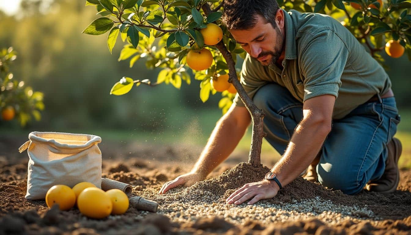 Illustration: Pourquoi un apport d’engrais est essentiel au citronnier ?