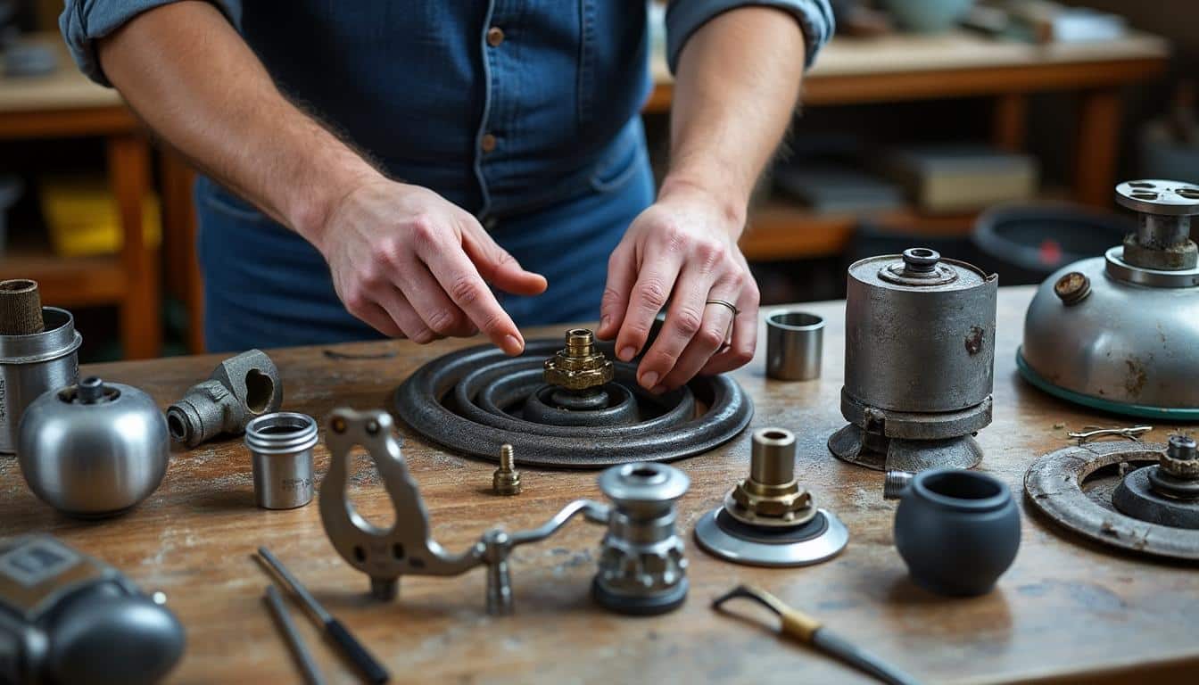 Illustration: Comprendre la gamme des pièces détachées pour chaudière à fioul