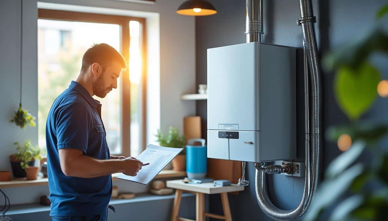 Illustration: Comprendre le rôle essentiel du conduit dans une chaudière à condensation