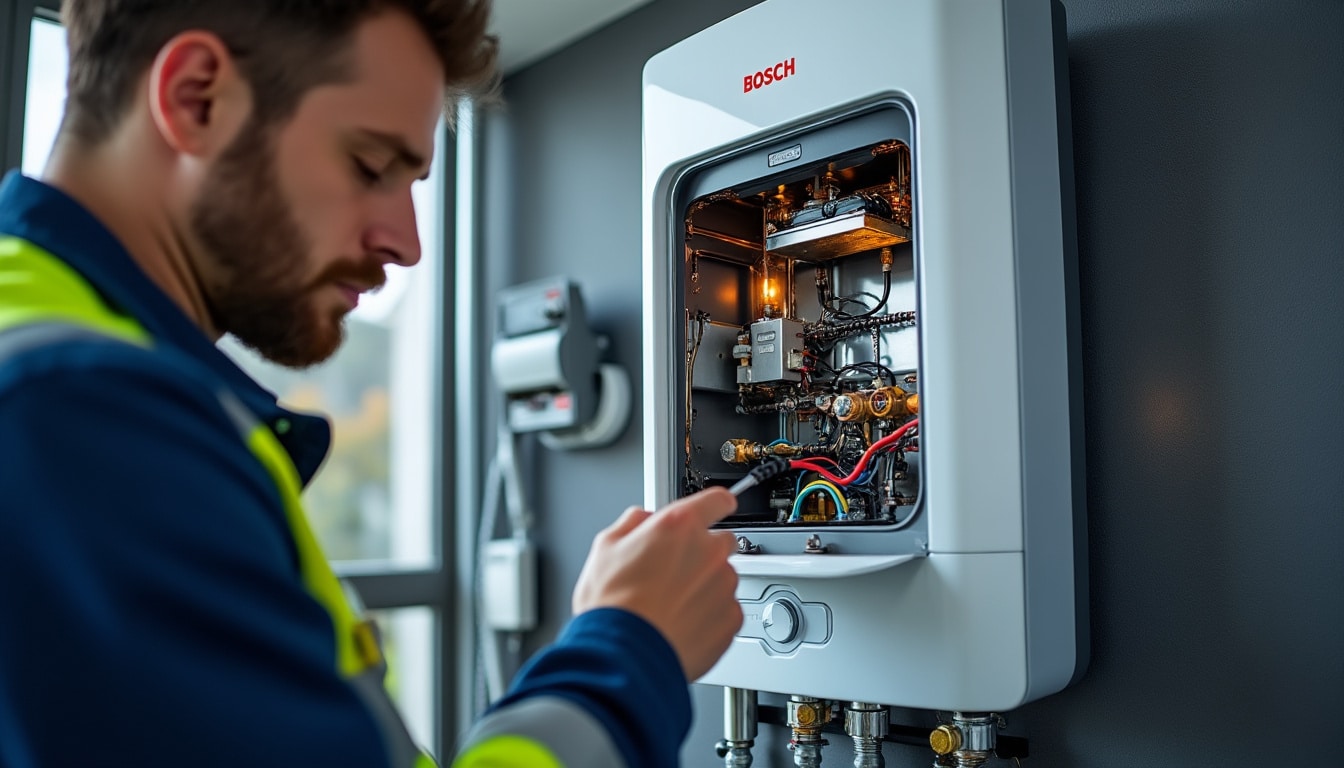 Illustration: Comment fonctionne une chaudière à gaz signée Bosch ?