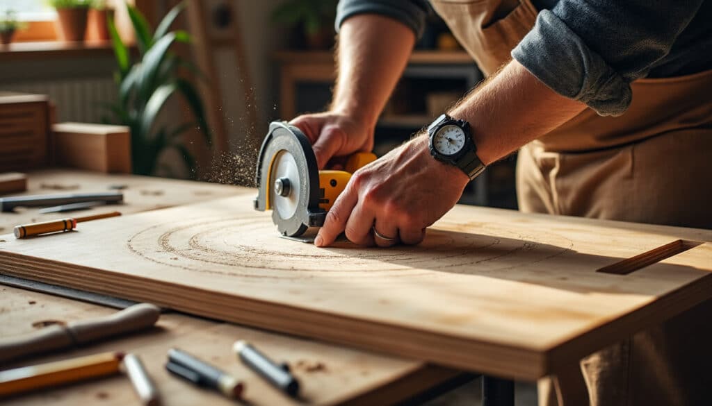 Découper un plan de travail stratifié : techniques pour une coupe parfaite