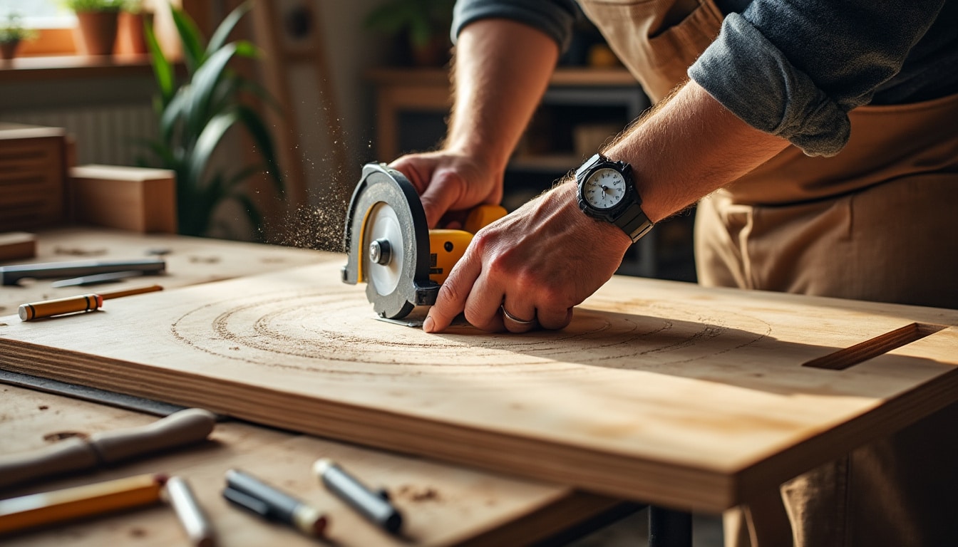 Découper un plan de travail stratifié : techniques pour une coupe parfaite