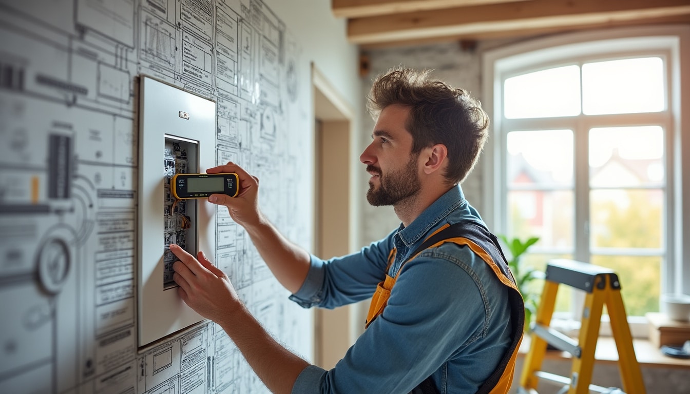 Illustration: Comprendre la norme NF C 15-100 et son impact sur la hauteur du tableau électrique