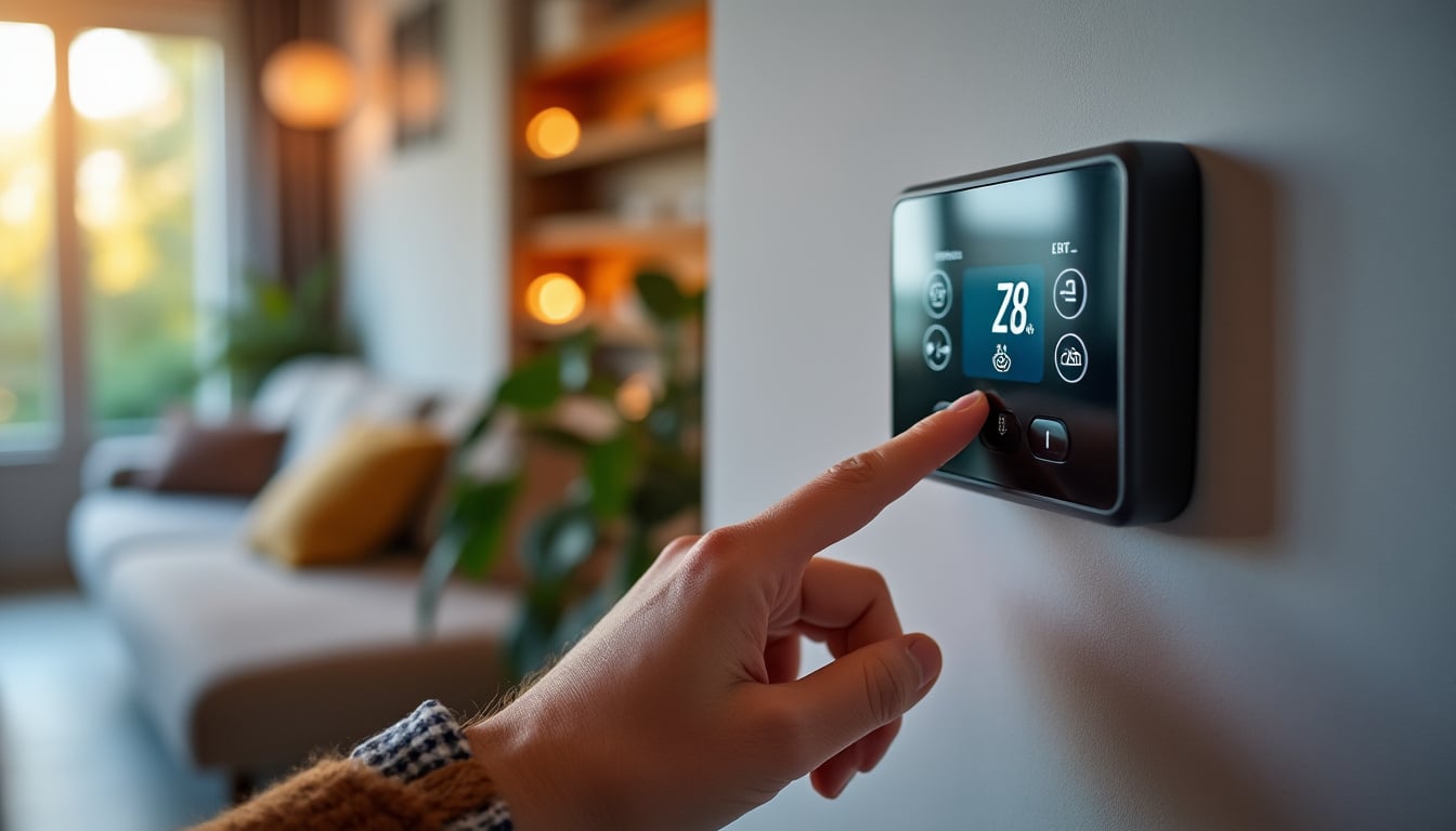 Illustration: Comprendre les pictogrammes essentiels sur un radiateur électrique