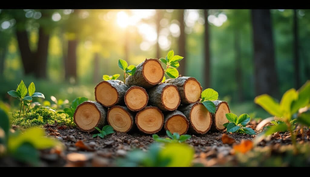 Bois de chauffage charme : chaleur durable et performance optimale