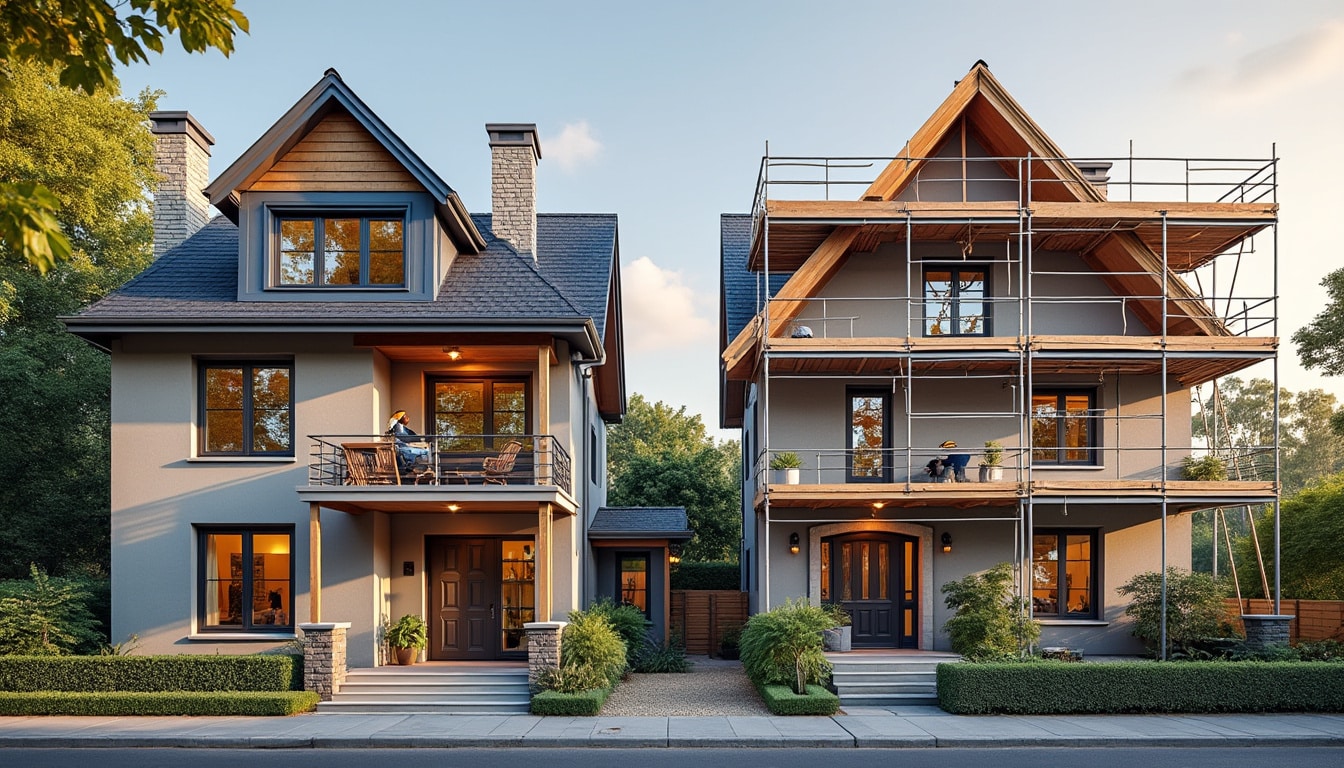 Illustration: Comprendre la différence entre réhausser la toiture et surélever la maison