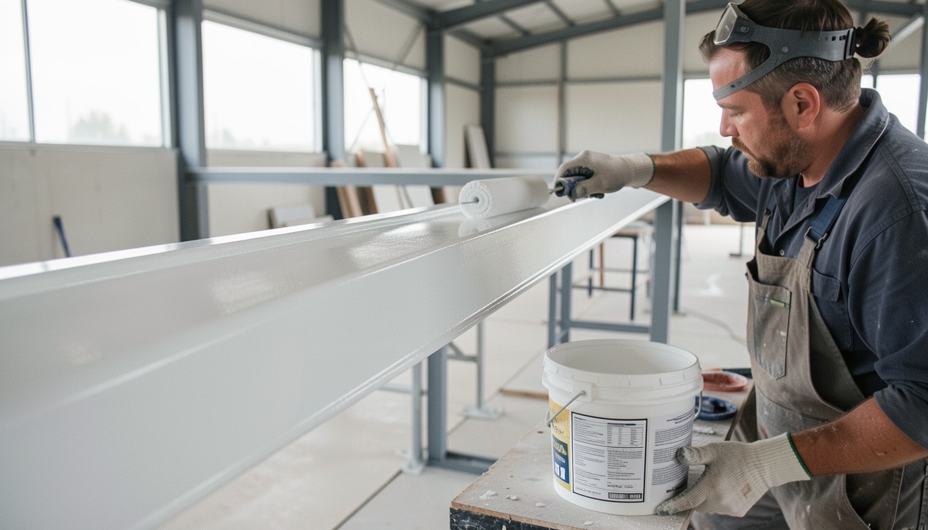 Peinture intumescente : choisir la bonne protection